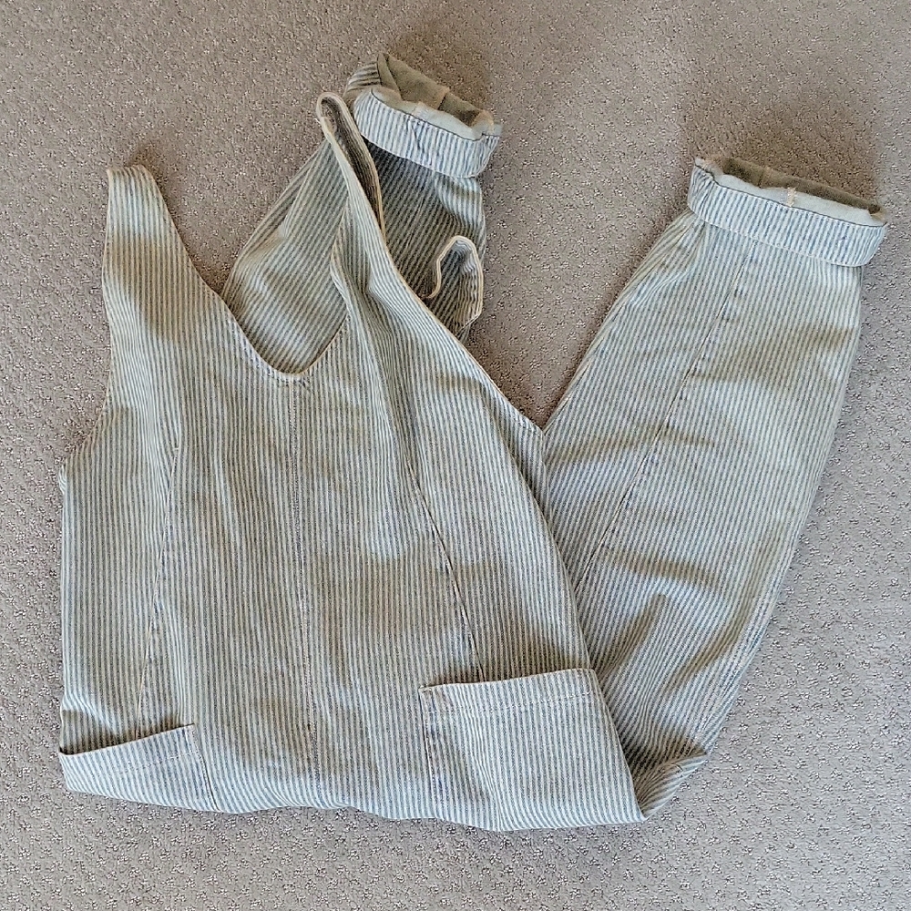 We The Free High roller Railroad Romper In Size M